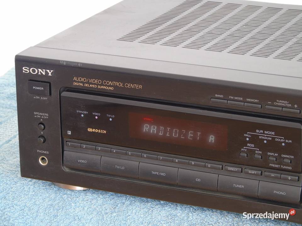 Amplituner Sony STRD665 RDS mocny i sprawny Jasło