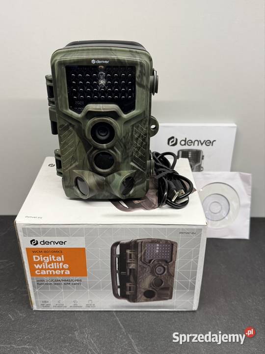 Fotopułapka MMS powiadomienia GSM Denver WCM8010