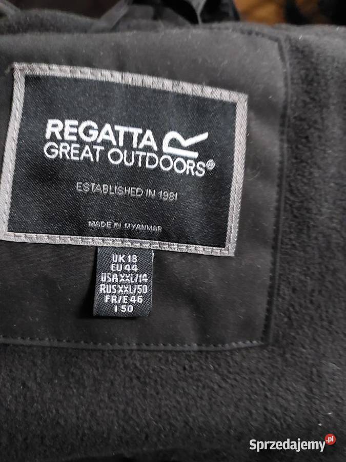 Płaszcz czarny Regatta Great Qutodors UK 18 44 Wrocław