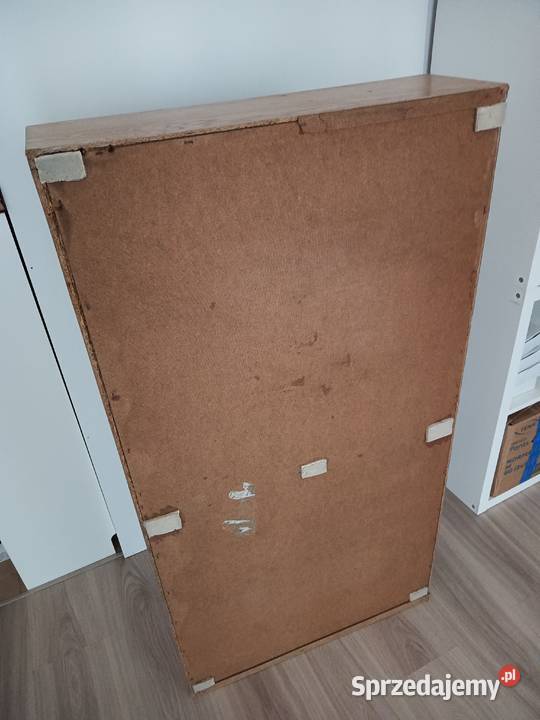 Drewniana skrzynia szuflada pod łóżko regał