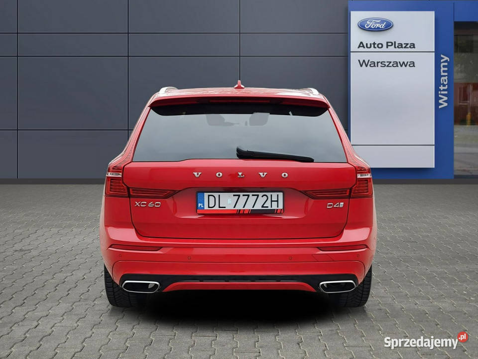 Volvo XC 60 D4 SCR RDesign 20 diesel 190 aut II światła przeciwmgielne Warszawa
