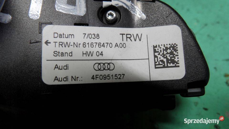 AUDI Q7 4L I 07r przełączniki kierownicy osobowe Panele sterowania, przełączniki