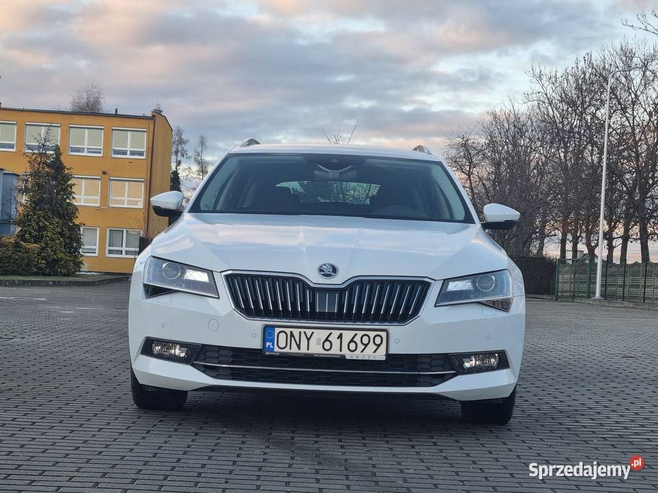 koda Superb Kombi STYLE 20 TDI DSG 150 BIXENON wielofunkcyjna kierownica Nysa