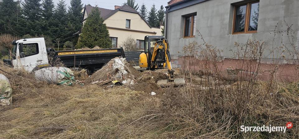 Transport ziemi Kraków Wywrotka usługi małopolskie