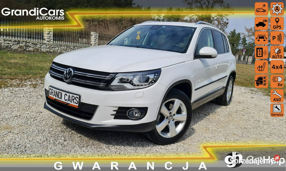 Volkswagen Tiguan 20 TDI Highline DSG 4Motion czujnik deszczu Chmielnik sprzedam