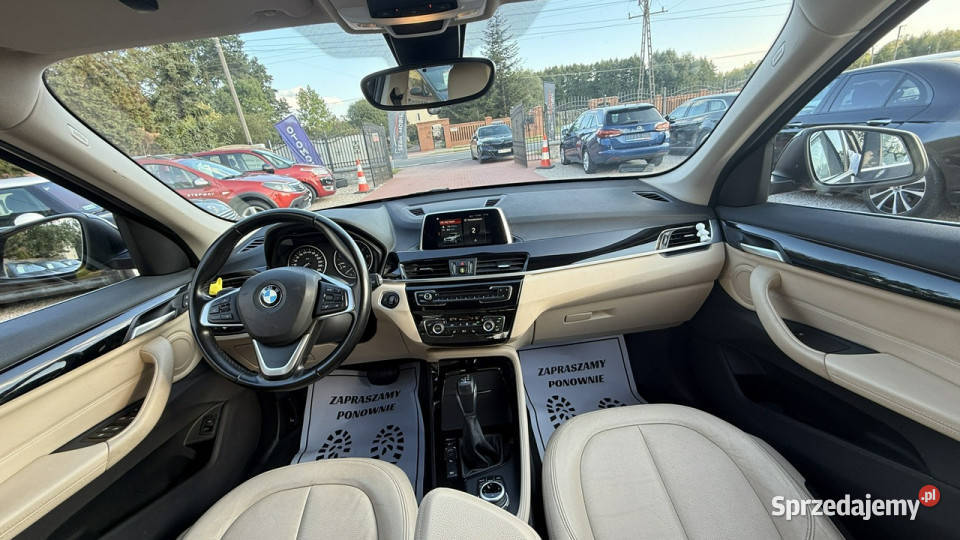 BMW X1 Salon 1 WłaścicielAutomat II F48 2015 centralny zamek X1