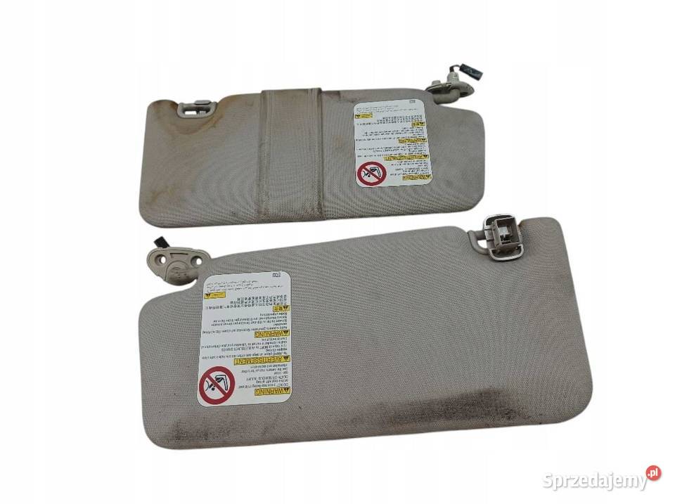 DASZKI PRZECIWSŁONECZNE LEWY PRAWY OSŁONA KPL