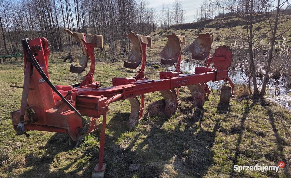 Pług Vogel noot 4 skiby obrotowy resory Suwałki