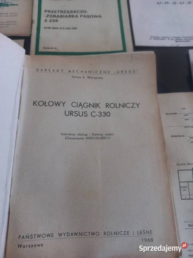 Ursus książka c 330 licznik Pozostałe Kraków