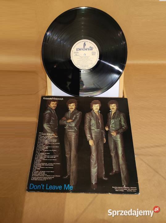 1983 Krzysztof Krawczyk Dont Leave Me Krystof Kielce