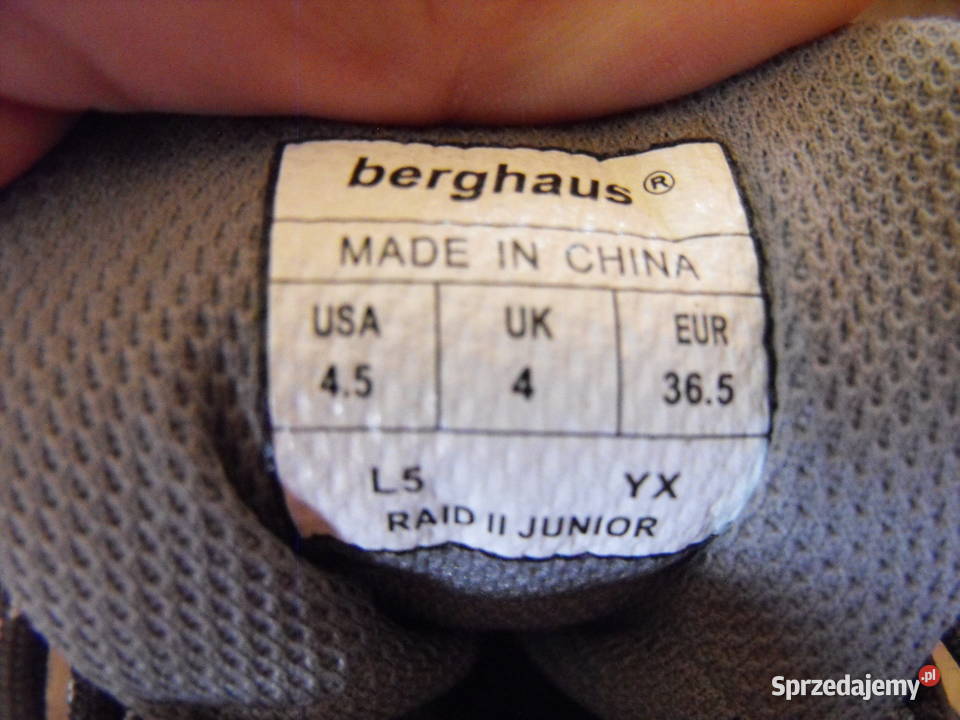 Buty BERGHAUS 3738 245 Skóra Waterproof Vibram Męskie Białystok sprzedam