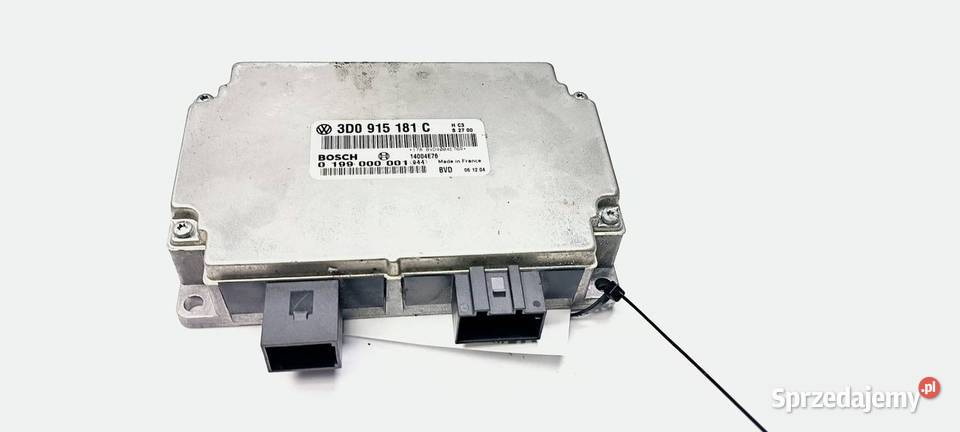 MODUŁ VOLKSWAGEN PHAETON 3D0915181C osobowe Lipno sprzedam