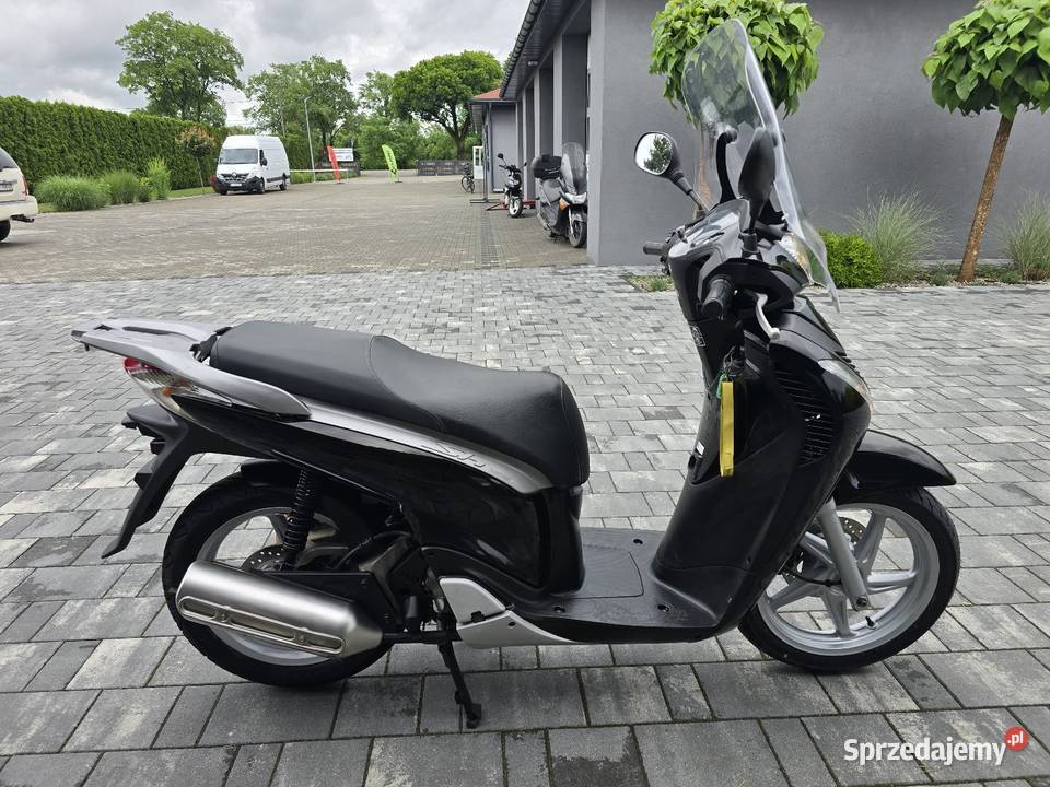 Honda SH125 Zadbana Serwisie Prezentacja Wideo 27469km Honda Sieradz