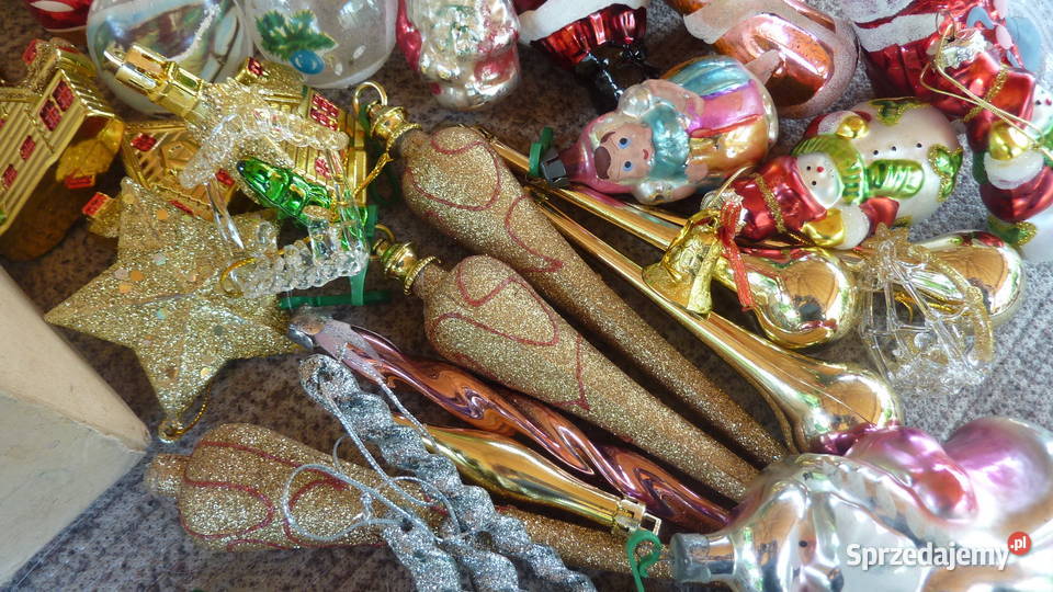 Starodawne bombki choinkowe Rękodzieło Bukowno