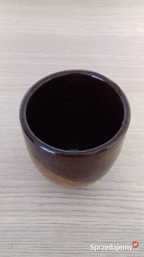 Dzban z czarkami do wina ceramika bułgarska Kraków