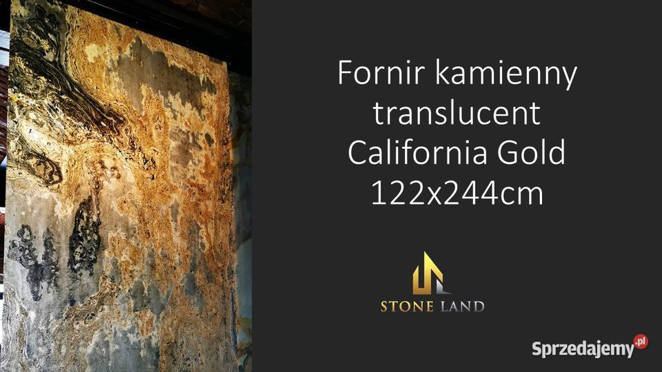 Fornir kamienny transparentny VIJAY GOLD do dolnośląskie Wrocław