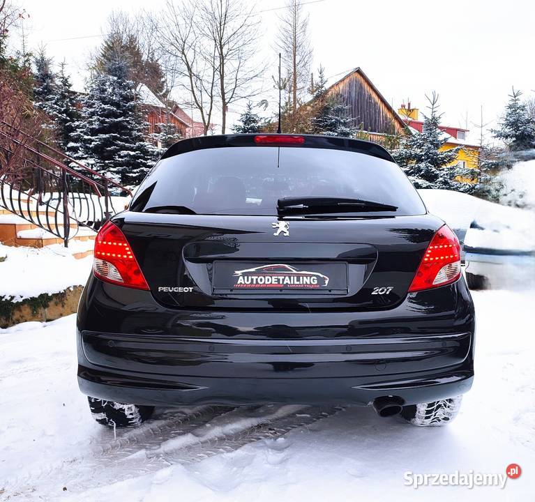 Ładny i unikatowy Peugeot 207 turbo benzyna 160 czujnik deszczu Domaradz
