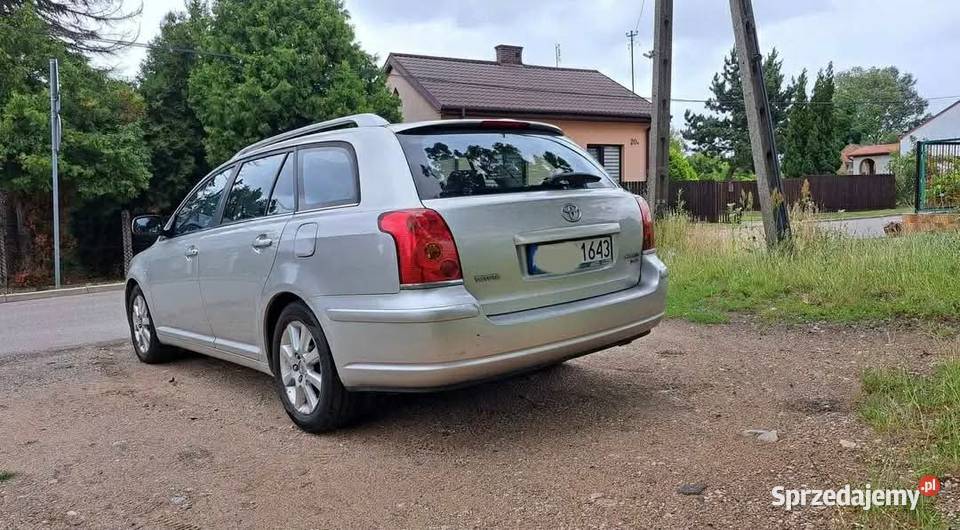 Toyota avensis t25 22 d4d 150koni 2006r Władysławów Bielawski