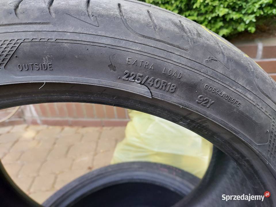 2 Bridgestone Potenza 1 Goodyear letnie 18cale Samochodowe