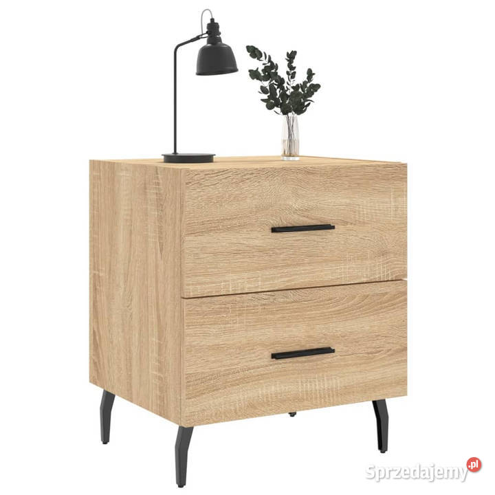 Szafki nocne 2 dąb sonoma 40x35x475 WM827347 mazowieckie Warszawa