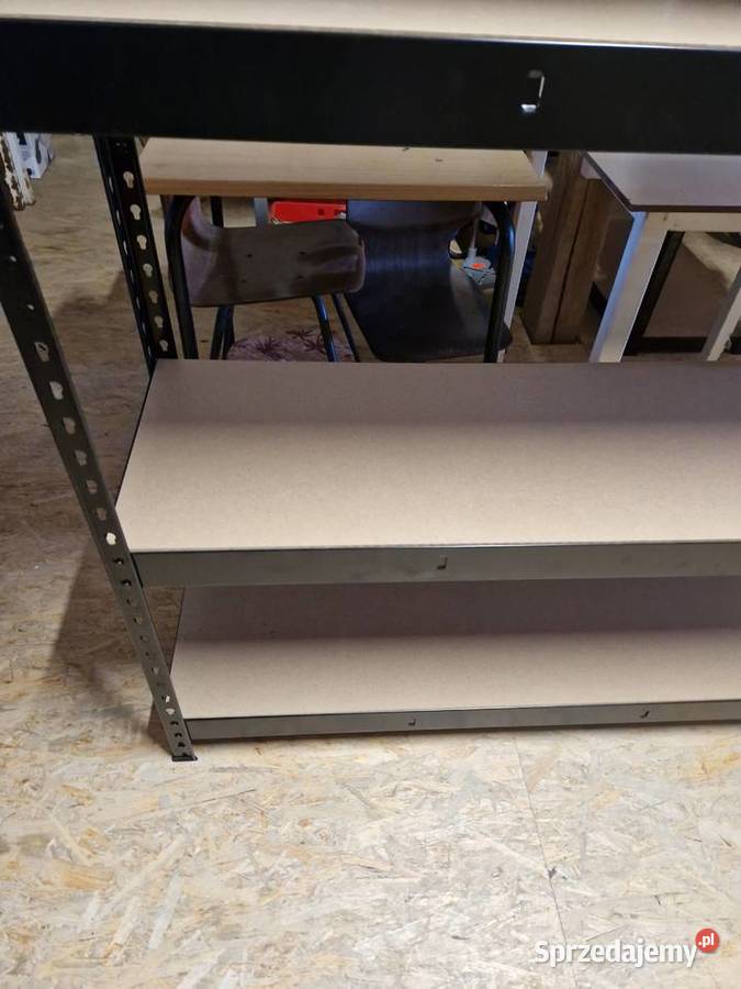 Mocny Regał Warsztatowy Garażowy GEKO 180x120x40 Głogowa sprzedam