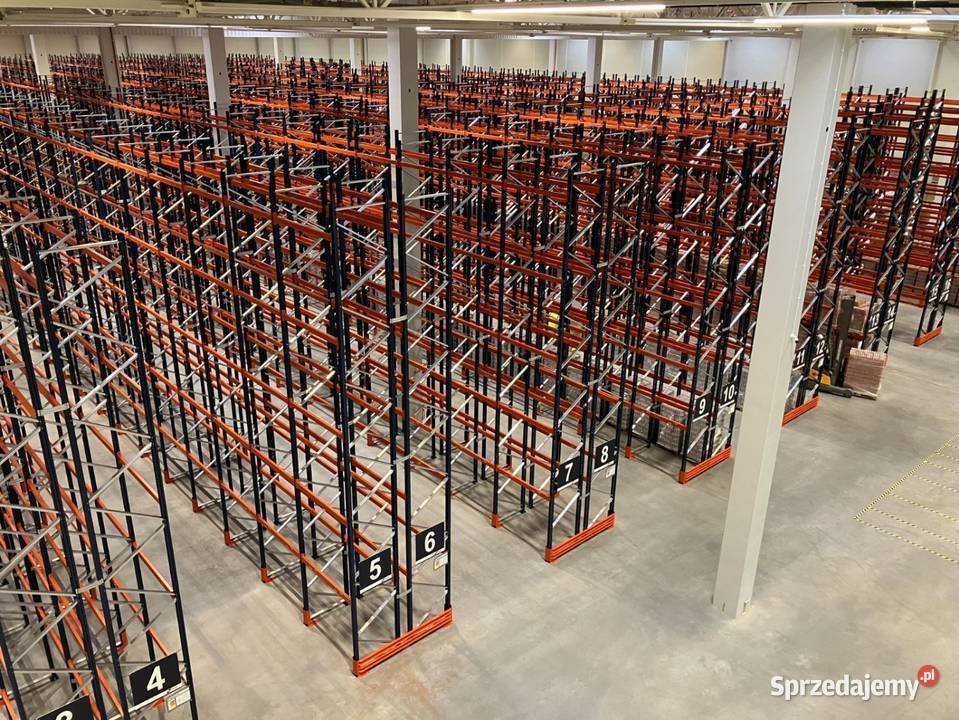 Regały paletowe MECALUX 1000 PALETA Warszawa sprzedam