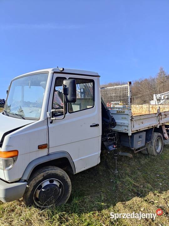 MERCEDES 814D HDS HIAB 0352 Kiper Wywrotka