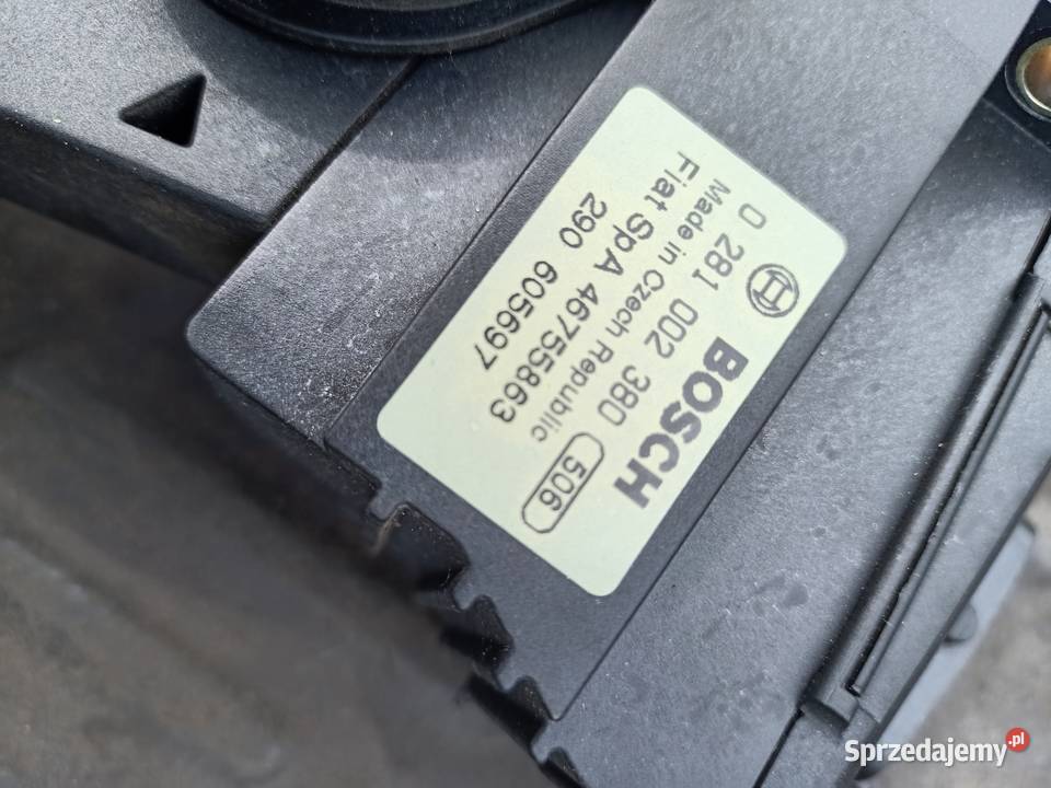 Pedał gazu potencjometr Alfa Romeo 147 16 16v osobowe zachodniopomorskie Szczecin