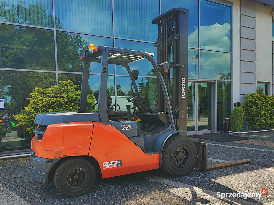 Wózek widłowy Toyota 408FD45N 5 ton duplex 5 m