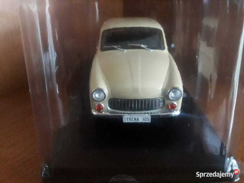 FSM Syrena 105 beżowa Deagostini Hachette 124 Piotrków Trybunalski