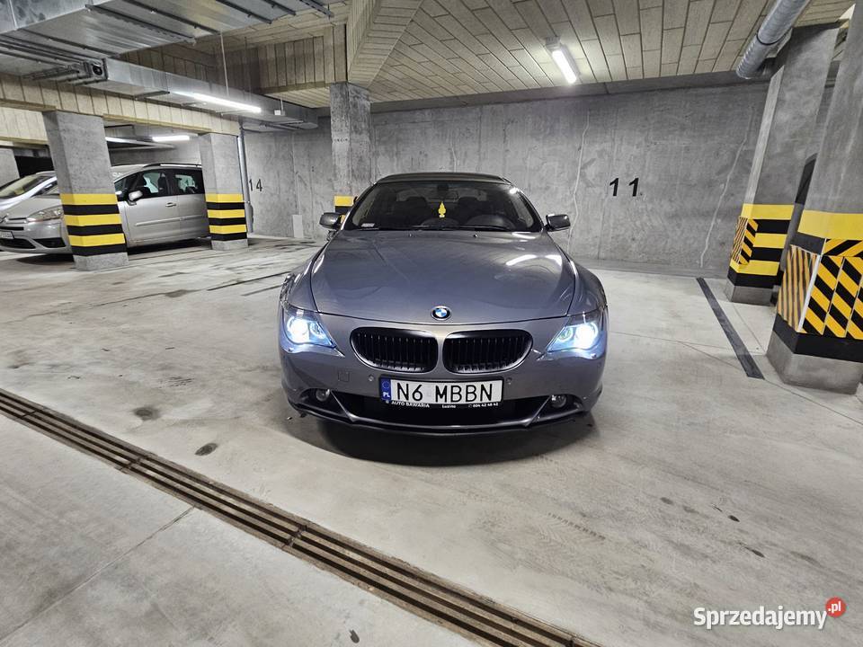 Bmw 645ci V8 333 mega stan doinwestowana perełka Seria 6 Gdańsk