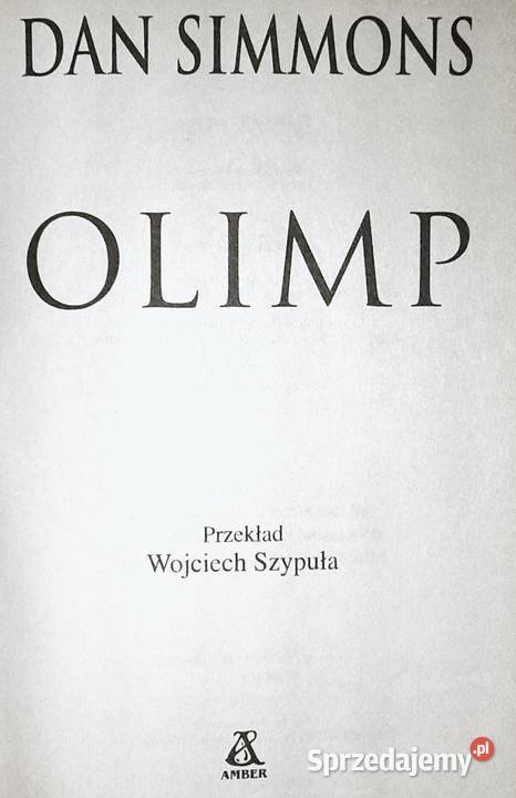 Olimp Dan Simmons Pozostałe Kultura i Rozrywka Chełm