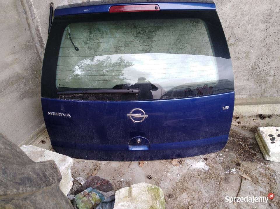 Klapa Meriva A Lift cała kompletna w kolor wielkopolskie Pakosław