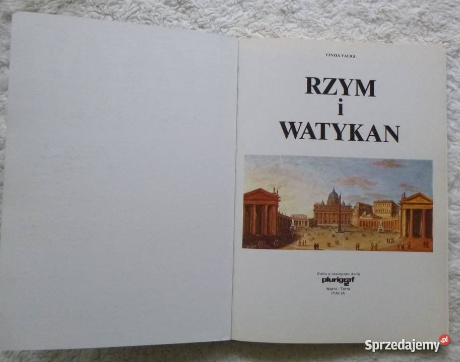 Rzym i Watykan Cinzia Valigi mazowieckie Warszawa