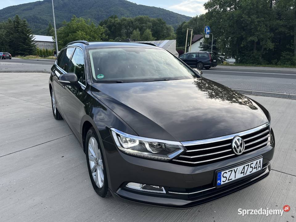 VW Passat B8 Kombi 2018 20 TDI 150 Automat DSG Międzybrodzie Żywieckie