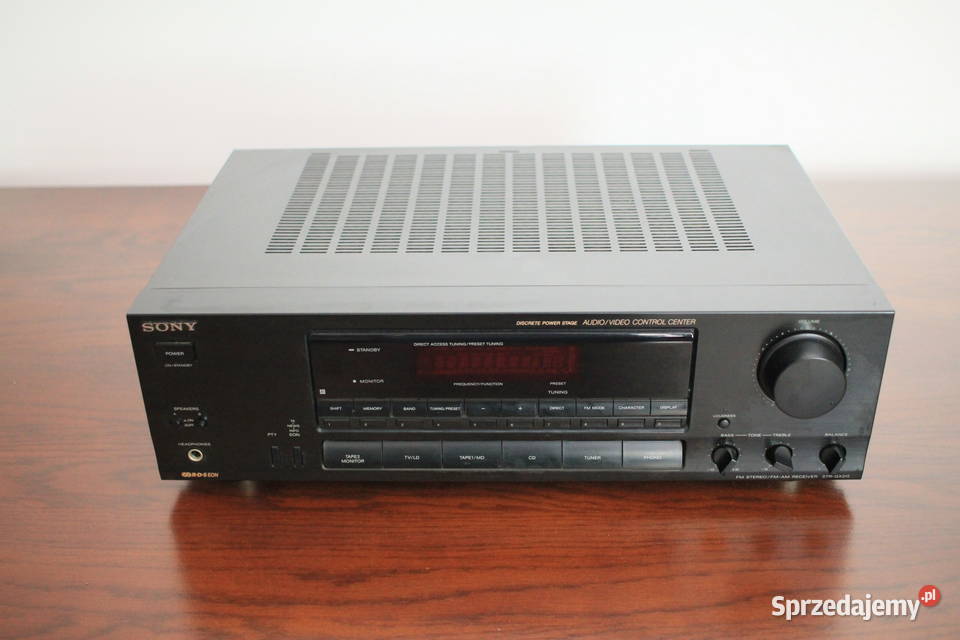 Amplituner Sony STRGX315 czarny