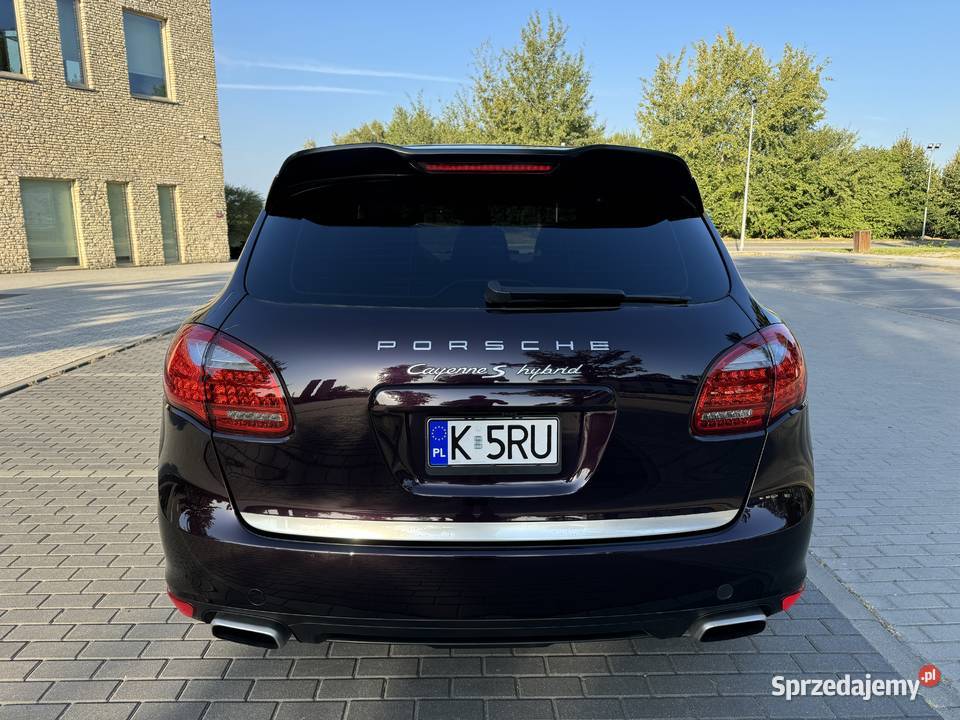 Porsche Cayenne SHybrid niski przebieg hybryda Modlniczka