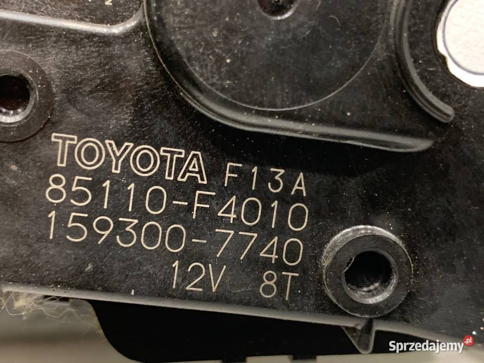 MECHANIZM WYCIERACZEK PRZÓD TOYOTA CHR