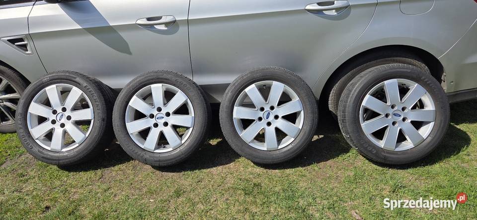 Felgi aluminiowe ford 16 opony letnie Średnica 16" Bydgoszcz sprzedam