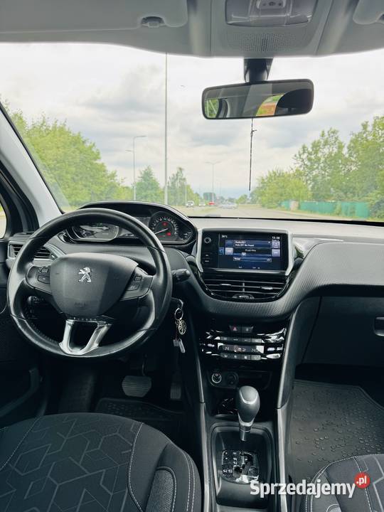 Peugeot 2008 Lift Benzyna 110 Automat 2016 gniazdo USB 2008 Łowicz