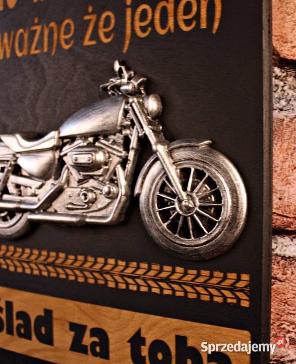 Tabliczka Plakat 3D Motocyklisty Nie ważne podkarpackie Dębica