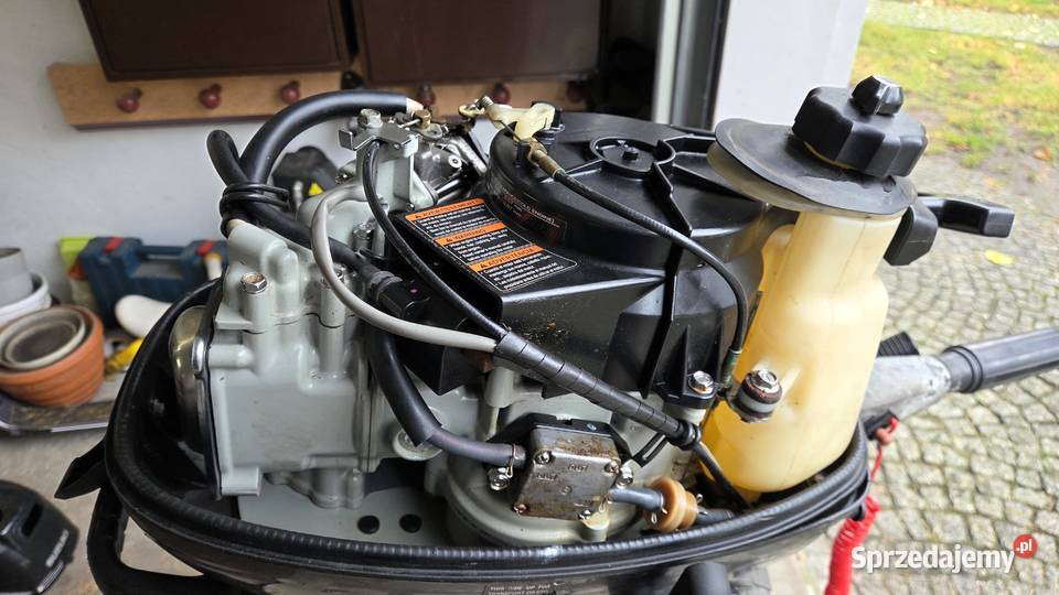 Silnik zaburtowy SUZUKI DF5 5 serwisie pierwszy