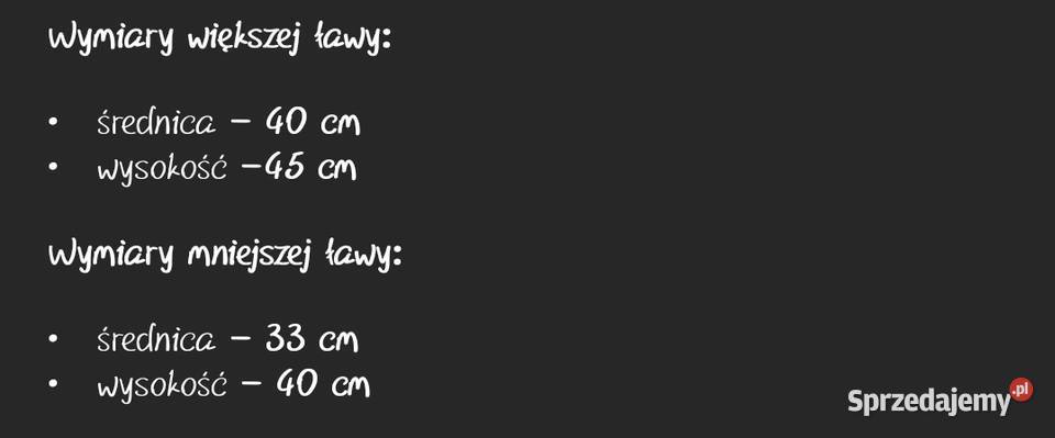 Zestaw dwóch stolików kawowych