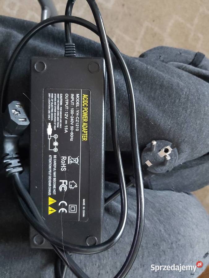 Zasilacz 12v 15A webasto Maxpeedingrods Pozostałe Gryfino