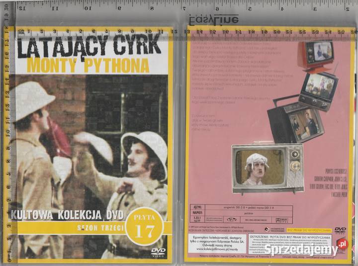 Latający cyrk Monty Pythona sezon 3 płyta 17 DVD Filmy Pruszków