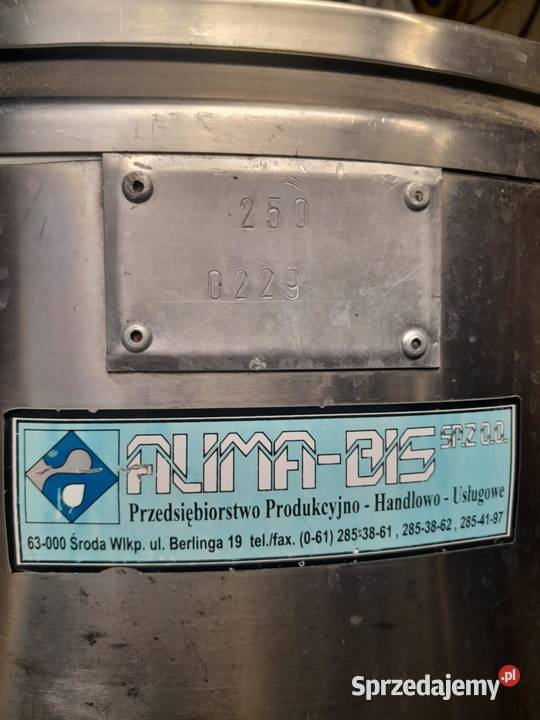 Schładzalnik do mleka Turza