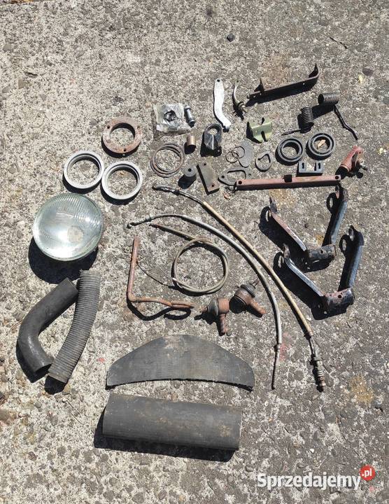 Części Trabant lampa guma drążki