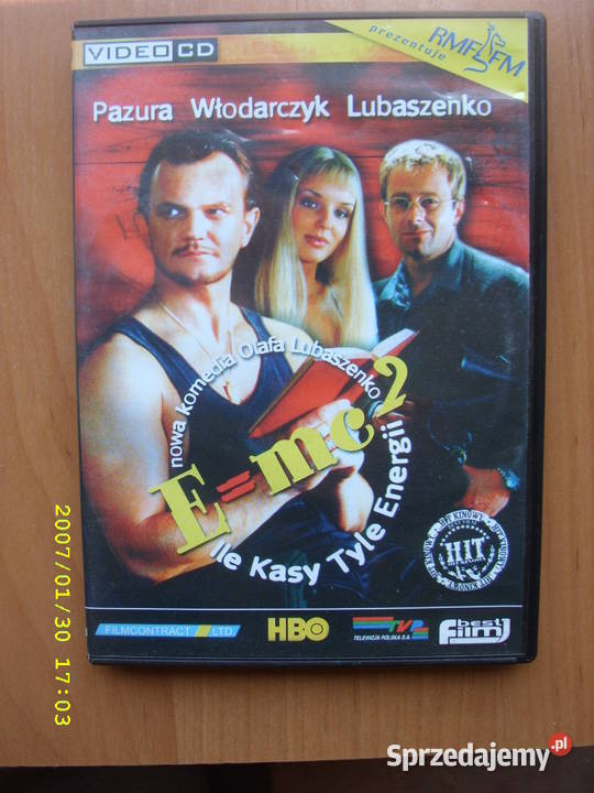 Film na DVD Emc2Pazura Lubaszenko2 CD dolnośląskie