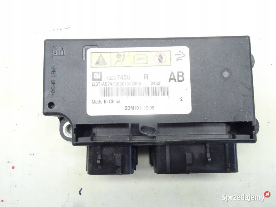 13587450 CHEVROLET CRUZE SENSOR MODUL AIRBAG osobowe Przemęt