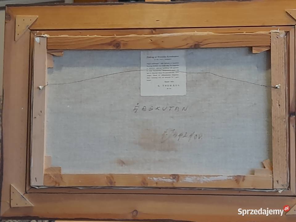 Hartvig Jarlhov 19191992 Pejzaż górski obraz mazowieckie